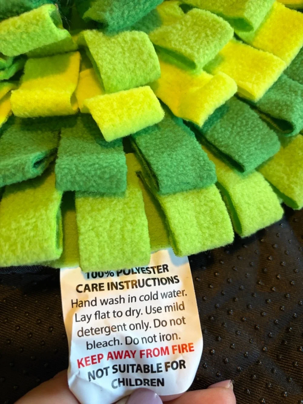 Pet Snuffle Mat Slow Feeder For Dogs Cats, For Enrichment, Mental Stimulation
